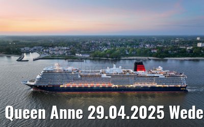 Queen Anne 29.04.2025 Wedel after sunset