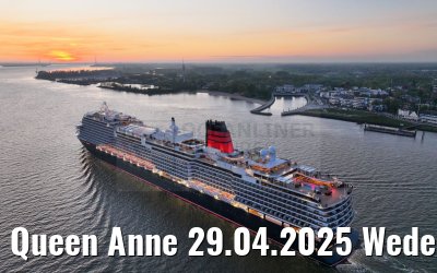 Queen Anne 29.04.2025 Wedel after sunset