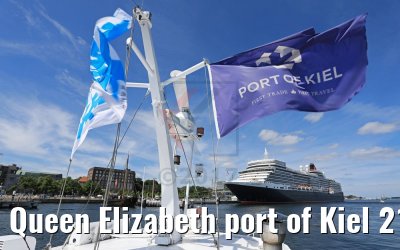 Queen Elizabeth port of Kiel 21. June 2017