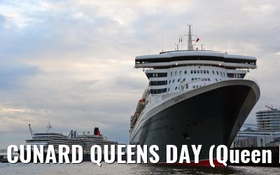 CUNARD QUEENS DAY (Queen Mary 2 / Queen Elizabeth) - July 15th, 2012 - port of Hamburg