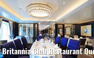Britannia Club Restaurant Queen Victoria 08.06.2017