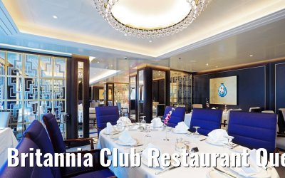 Britannia Club Restaurant Queen Victoria 08.06.2017