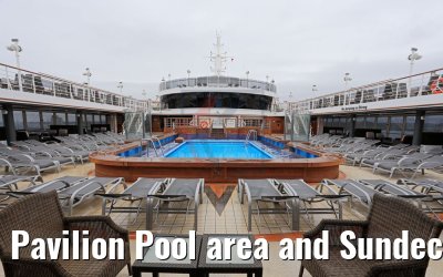 Pavilion Pool area and Sundeck Queen Victoria 08.06.2017