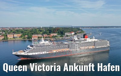 Queen Victoria Ankunft Hafen Kiel 25.07.2019
