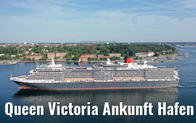 Queen Victoria Ankunft Hafen Kiel 25.07.2019