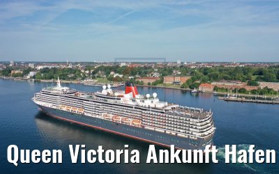 Queen Victoria Ankunft Hafen Kiel 25.07.2019