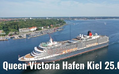 Queen Victoria Hafen Kiel 25.07.2019