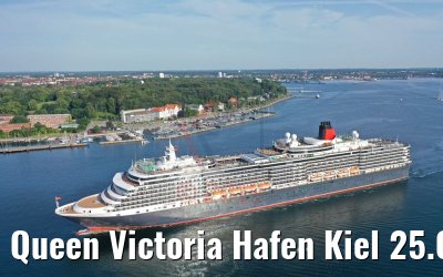 Queen Victoria Hafen Kiel 25.07.2019