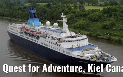 Quest for Adventure, Kiel Canal, 11 June 2013