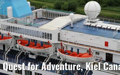 Quest for Adventure, Kiel Canal, 11 June 2013