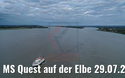 MS Quest auf der Elbe 29.07.2020