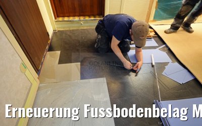 Erneuerung Fussbodenbelag MS Albatros