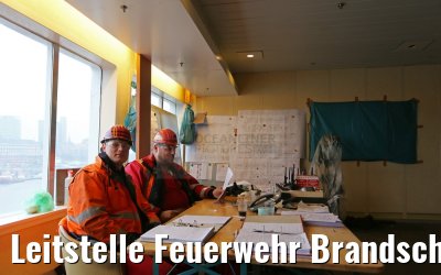 Leitstelle Feuerwehr Brandschutz MS Albatros Blohm und Voss Werft 15.12.2015