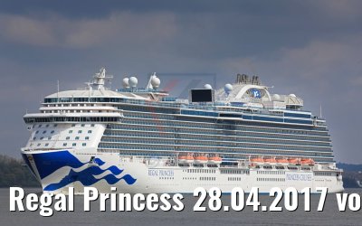 Regal Princess 28.04.2017 vor Lühe