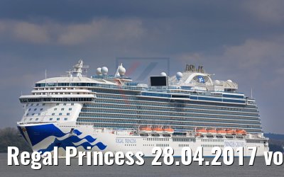 Regal Princess 28.04.2017 vor Lühe