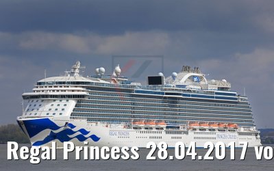 Regal Princess 28.04.2017 vor Lühe