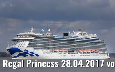 Regal Princess 28.04.2017 vor Lühe