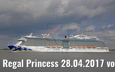 Regal Princess 28.04.2017 vor Lühe