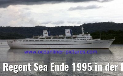 Regent Sea Ende 1995 in der Karibik