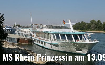 MS Rhein Prinzessin am 13.09.2016 in Speyer