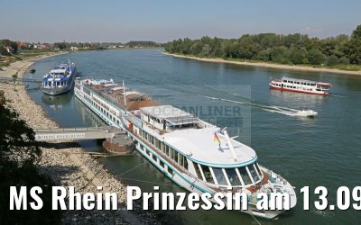 MS Rhein Prinzessin am 13.09.2016 in Speyer