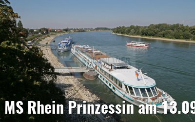 MS Rhein Prinzessin am 13.09.2016 in Speyer
