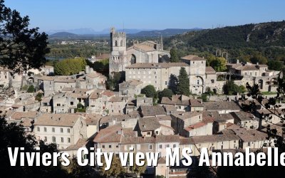 Viviers City view MS Annabelle 