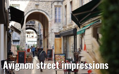 Avignon street impressions