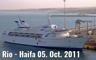 Rio - Haifa 05. Oct. 2011