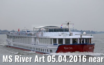 MS River Art 05.04.2016 near Rotterdam