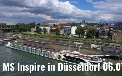 MS Inspire in Düsseldorf 06.07.2020