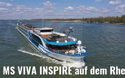 MS VIVA INSPIRE auf dem Rhein 17.04.2021