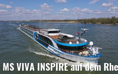MS VIVA INSPIRE auf dem Rhein 17.04.2021