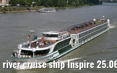 river cruise ship Inspire 25.06.2015 Bonn