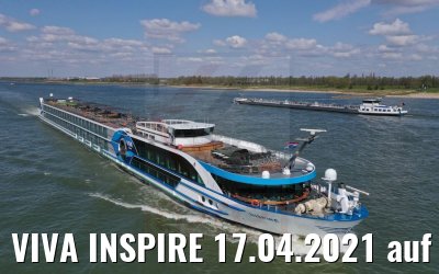 VIVA INSPIRE 17.04.2021 auf dem Rhein