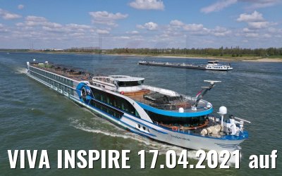 VIVA INSPIRE 17.04.2021 auf dem Rhein