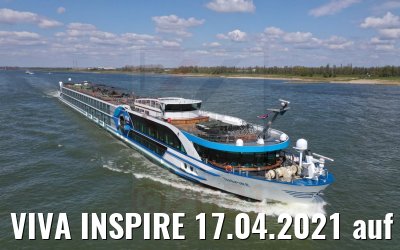 VIVA INSPIRE 17.04.2021 auf dem Rhein