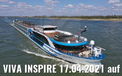 VIVA INSPIRE 17.04.2021 auf dem Rhein