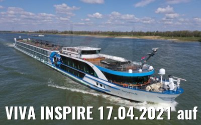 VIVA INSPIRE 17.04.2021 auf dem Rhein