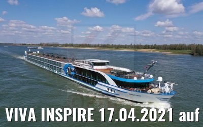 VIVA INSPIRE 17.04.2021 auf dem Rhein