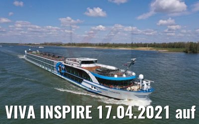 VIVA INSPIRE 17.04.2021 auf dem Rhein