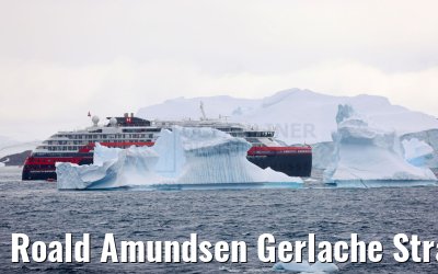 Roald Amundsen Gerlache Strait 22.01.2023 Antarctica