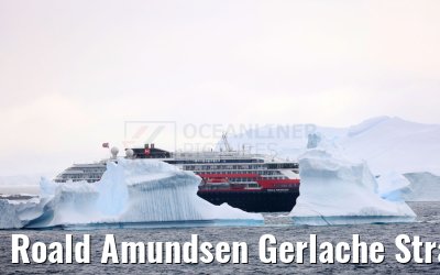 Roald Amundsen Gerlache Strait 22.01.2023 Antarctica