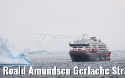 Roald Amundsen Gerlache Strait 22.01.2023 Antarctica