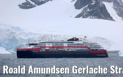 Roald Amundsen Gerlache Strait 22.01.2023 Antarctica