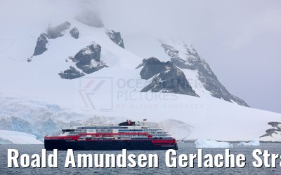 Roald Amundsen Gerlache Strait 22.01.2023 Antarctica