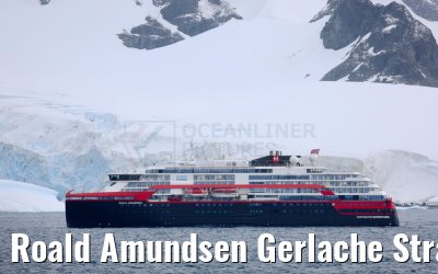 Roald Amundsen Gerlache Strait 22.01.2023 Antarctica