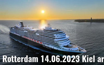 Rotterdam 14.06.2023 Kiel arrival