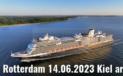 Rotterdam 14.06.2023 Kiel arrival