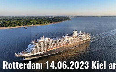 Rotterdam 14.06.2023 Kiel arrival